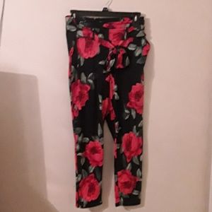 Red  and  black  pants